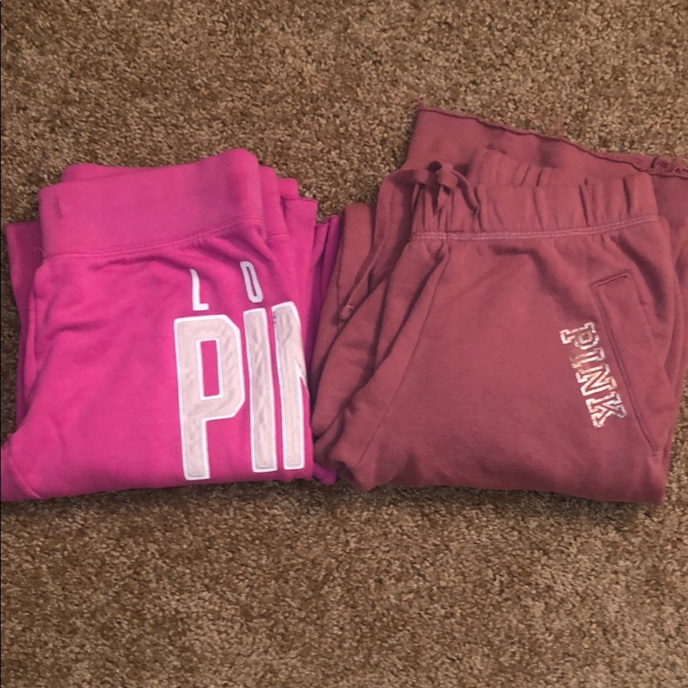 Sold on Ⓜ️ercari—vs pink sweatpants